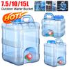 Portable Water Container with Spigot Multifunction Drinking Water Jug Leakproof Camping Water Tank for Hiking Self-Driving Tour