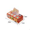 Tissue Box High Contrast Crinkle Busy Pull Tissues Activities for Developmental Motor Skill