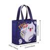 Large Capacity Halloween Gift Bag Ghost Printed Pumpkin Bag  Party Supplies