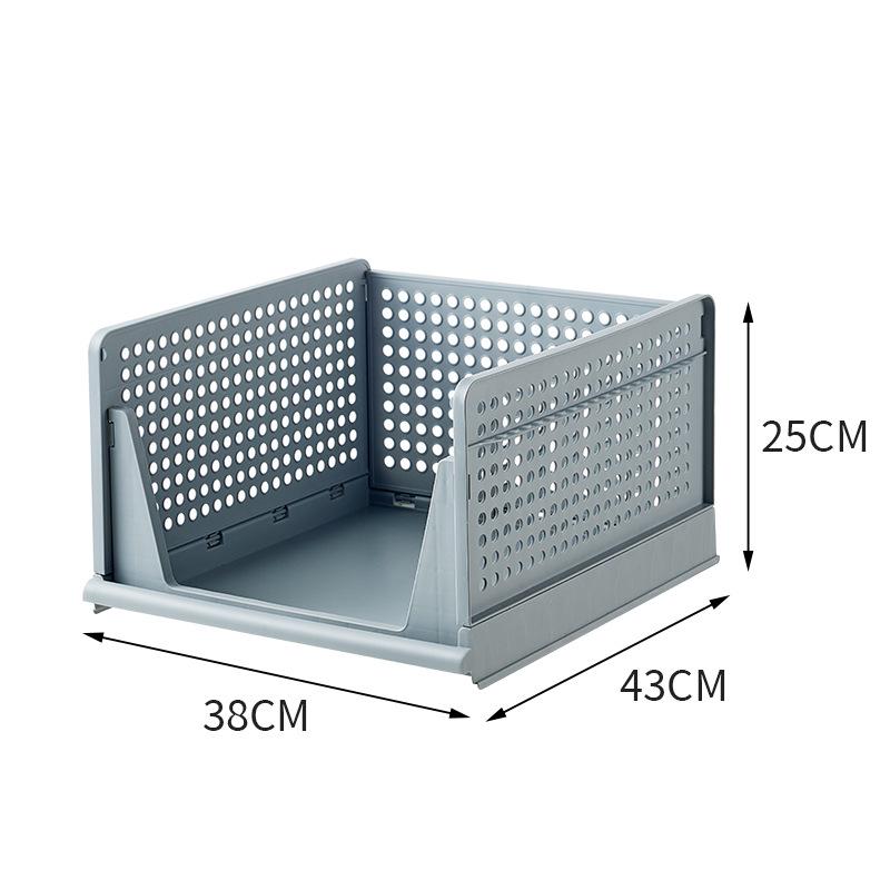 Multi-Model Plastic Clothing Folder: Drawer-Type Layered Storage Organizer with Built-in Shelf for Wardrobes