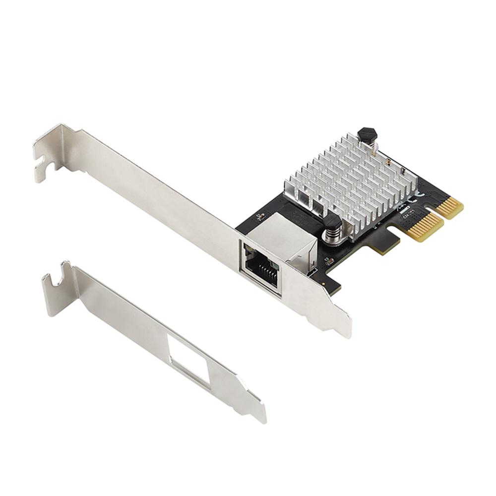 PCI Express 2.5G Gigabit Etherent Network Lan Card 2500Mbps I225 Chips 1-Port
