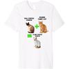 Flame Pointed Siamese Cat Premium T-Shirt