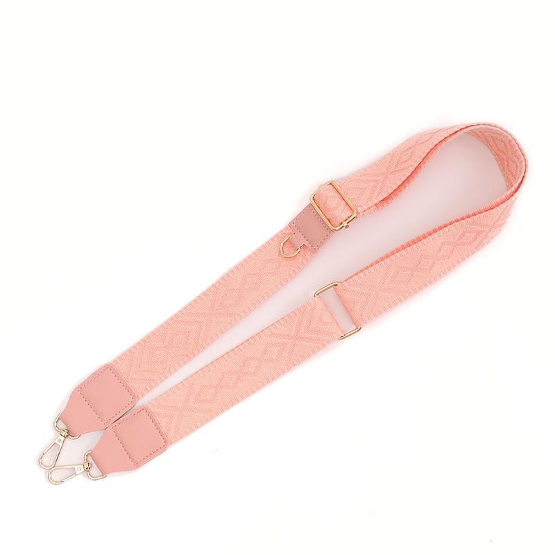New Messenger Bag Strap Shoulder Strap Adjustable Women's Bag Accessories Polyester Pattern Replacement Bag Belt Transformation