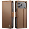 For iPhone 17 Pro Max 17 Air 17 Case With Card Holder, Wallet Case with RFID Blocking, Durable Leather Kickstand Magnetic Clasp