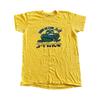 Vintage Shirt Men's S Prince Charming Frog Yellow 80s Funny Fairytale