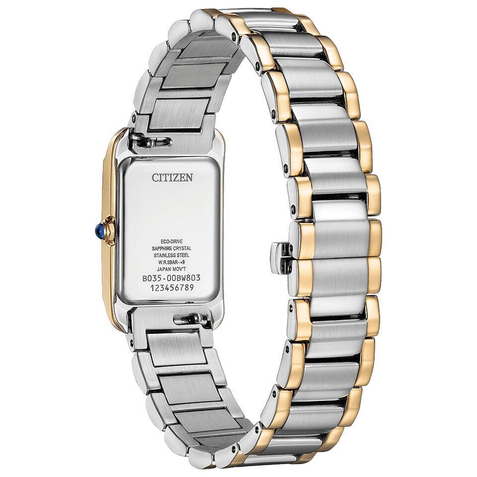 Citizen L SQUARE Collection Eco-Drive EW5624-54Y