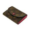 Gebraucht 12564 Porto Monnaie Rosalie M41939 7941 LV Logo Blume altes Modell Kartenetui Geldbörse Monogramm Fuchsie Damen von
