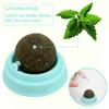 Self-adhesive Catnip Balls Anti-lost Natural Catnip Wall Stick-on Ball Toy Cat Snacks Promote Digestion Pet Supplies