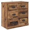 Sideboard Made of Reclaimed Wood 70 X 35.5 X 67.5 Cm Engineered Wood