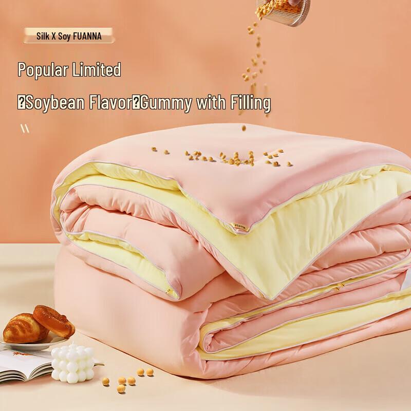 FUANNA Silk Soybean Knitted Winter Quilt