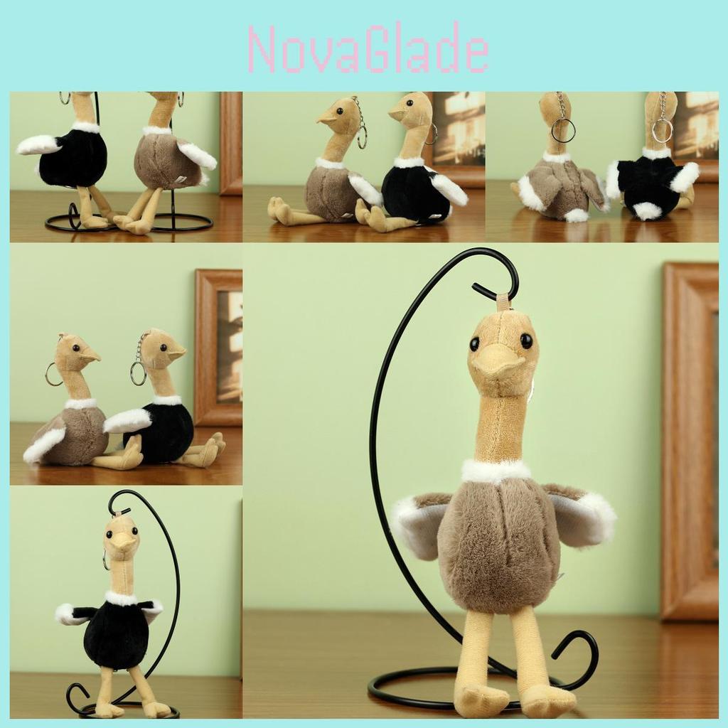 Adorabile Portachiavi Struzzo Peluche Uccellino Coccoloso Perfetto Come Regalo di Compleanno per Bambini