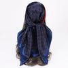 90Cm satin large square scarf headscarf new street retro simple bandanas
