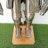 Medieval Knight Suit Of Armor Mini Armour Home Decor With Display Stand and Base
