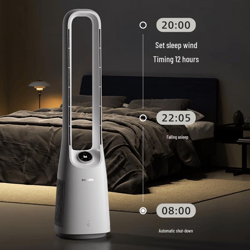 Philips Bladeless Air Circulator & Purifier Tower Fan CN plug (adapter included)