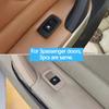 3pcs Front Rear Paasenger Door Window Switch Cover Panel Replacement For BMW 3 Series E90 E91 316 318 320 325 328i 2004-2012