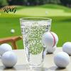 Versatile Home Drinkware Wine Glass, Golf/Football/Tennis/Rugby/Baseball/Billiards/Basketball Shape, Creative Transparent Stadium Cup for Sports Fans