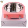 New model stainless steel dog bowls Wall-mountedpet bowl Prevent the cat bowl from tipping over pet supplies pet feeder