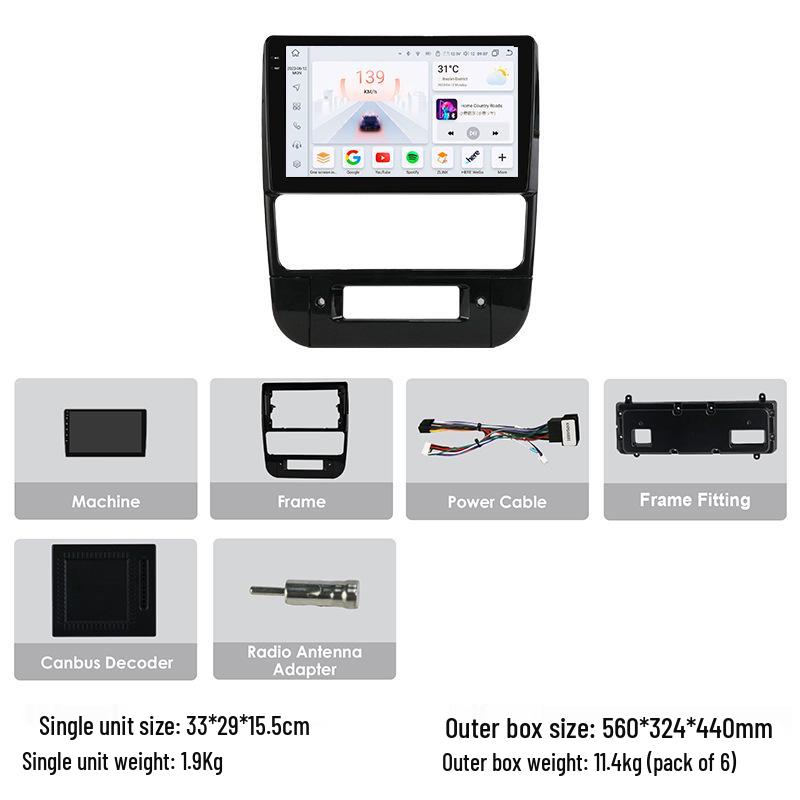 9-inch Android Smart Screen GPS MP5 for 1994-2005 Peugeot 406
