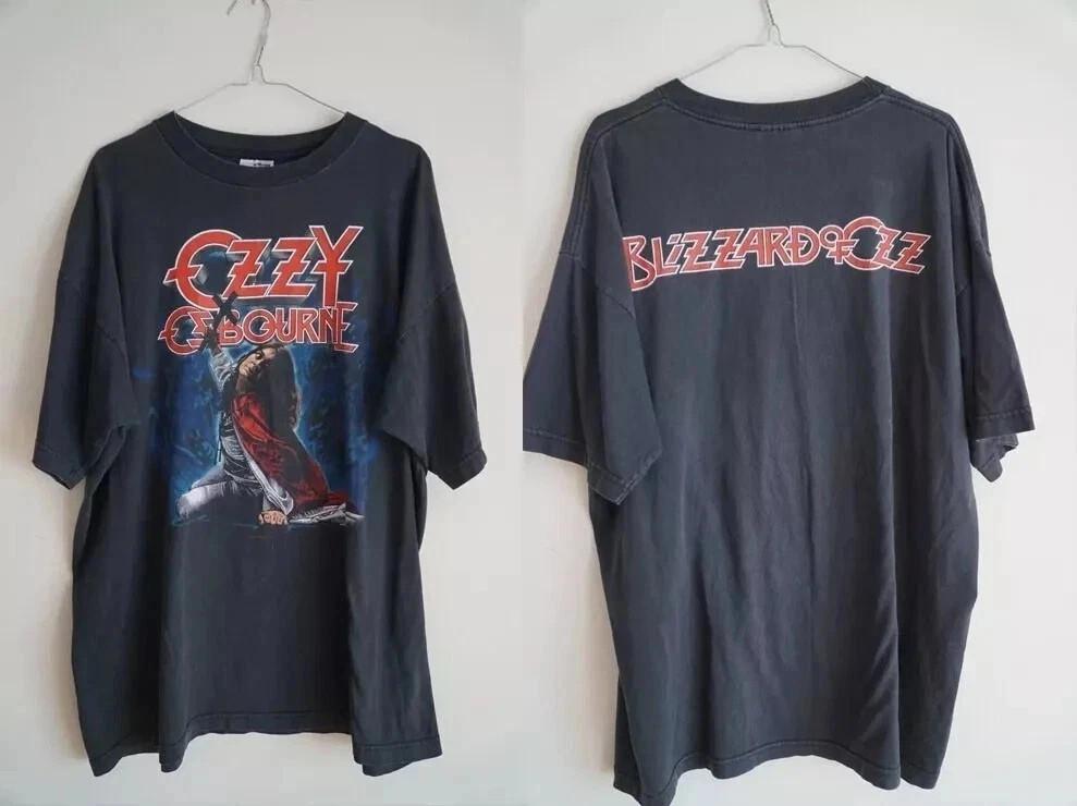 Ozzy Osbourne Blizzard Of Ozz Cronies Black Unisex Tshirt Reprint S5XL XXXXL