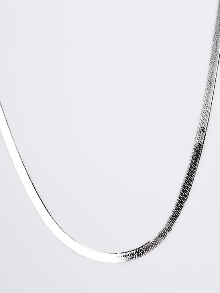 Harang Hr 345N_Herringbone Snake Chain Necklace (Thick)