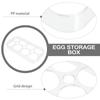 Refrigerator Egg Tray Egg Organizer Food Container portable Egg Storage Box Egg Storage Dispenser multiuse Home Kitchen supplies