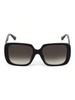Gucci Women's GG0632SA-001 Oversized Square Black Sunglasses with Grey Gradient Lenses