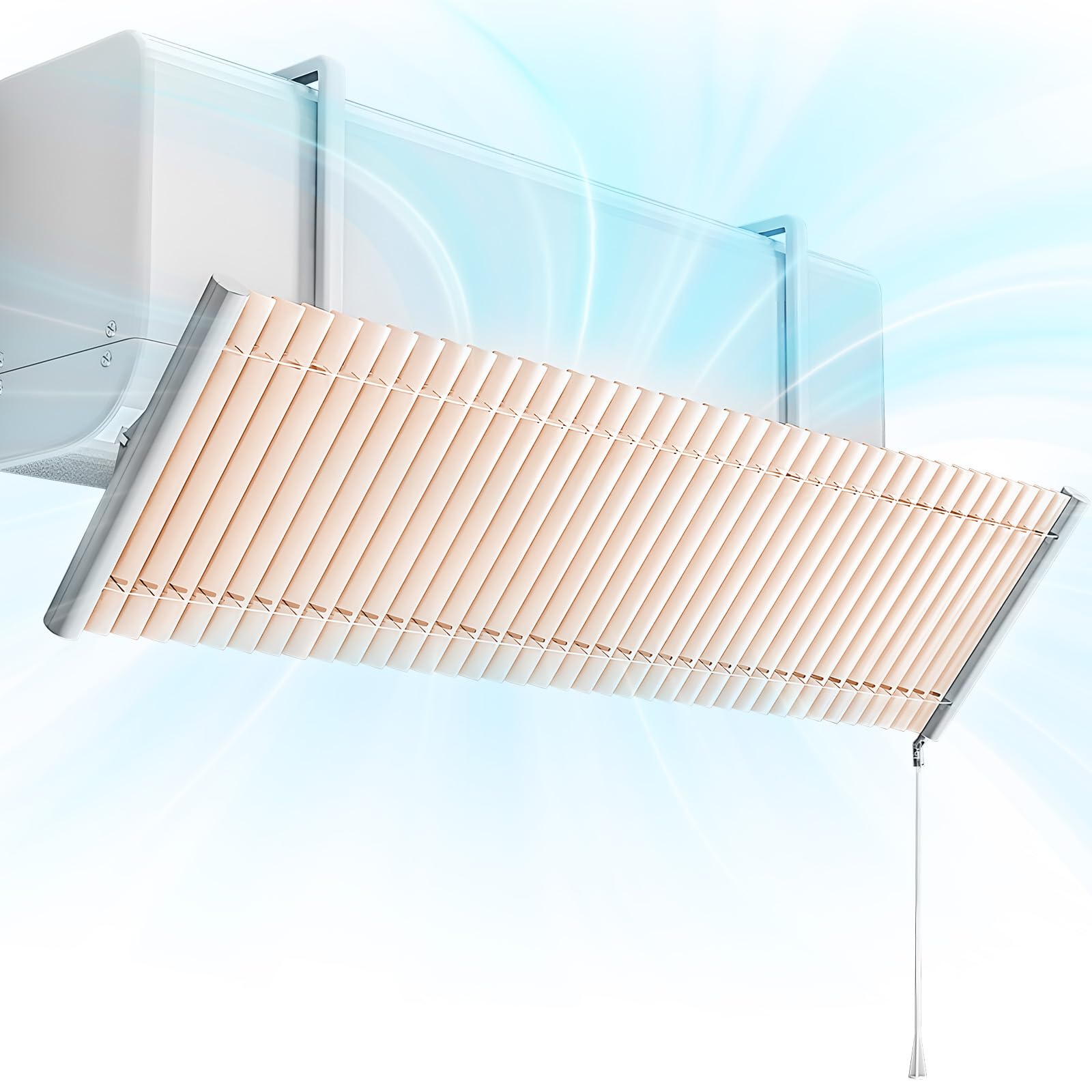 

Gegizun [2026 Summer Limited Edition Model, Dot Award & Good Design Award Winner, Front Up/Down/Left/Right Airflow Adjustment, Compact Storage] Air Co