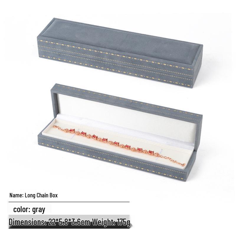 Elegant Italian Hot Stamping Lace Jewelry Box for Bracelets, Pendants, Necklaces, and Rings