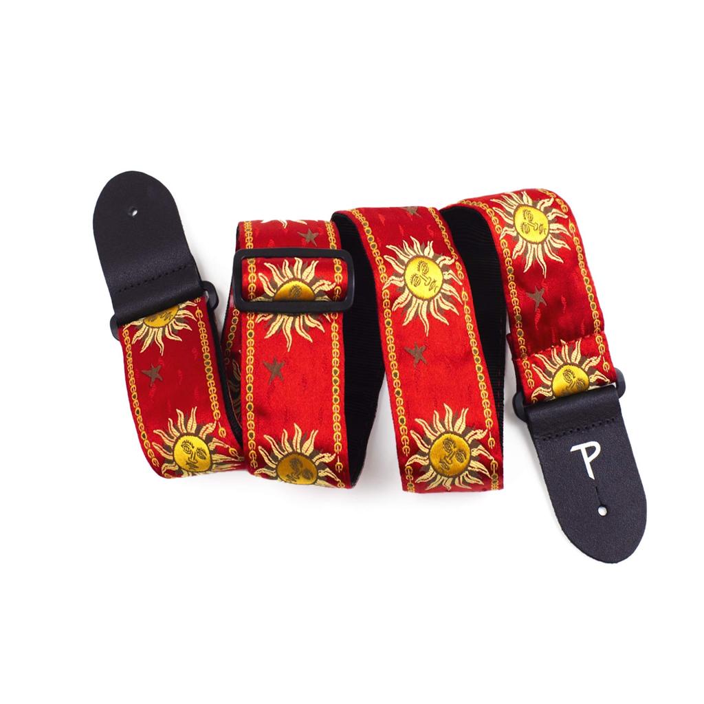 Jacquard Guitar Strap Perri's TWS-7010 SUNS-RED