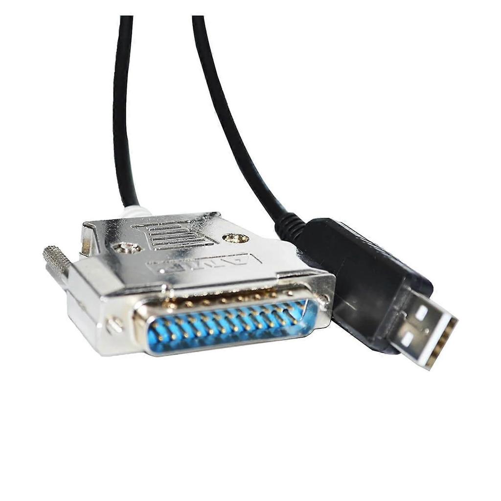 FTDI Chip USB to DB25 Male Adapter RS232 Serial Communication Cable for YASNAC LX3 MX3 CNC System Machining Centers 1.8M Cable A