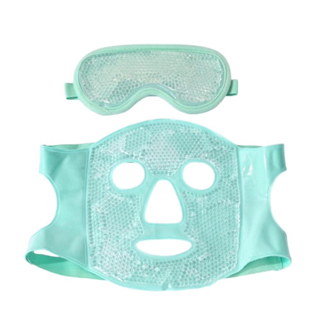 Adjustable Straps Cooling Sleep Mask Gel Beads Eye Mask  Reduce Eye Face Puffiness