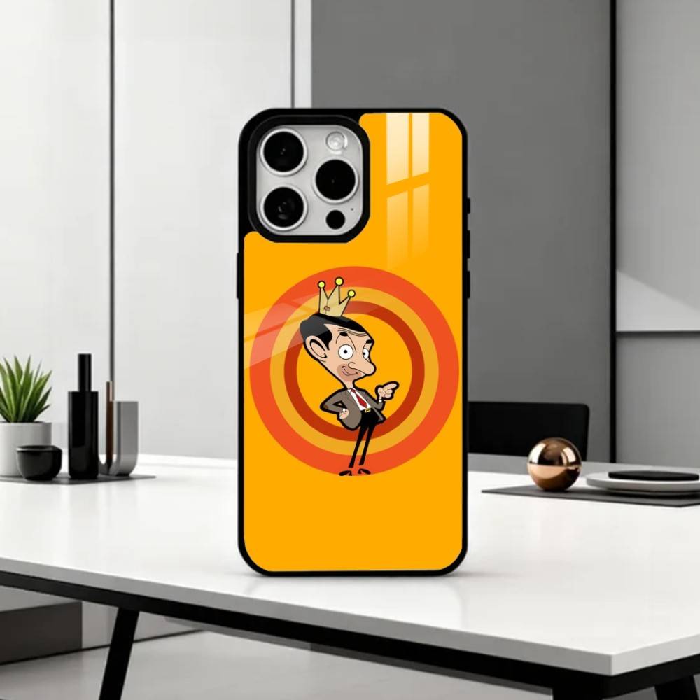 

Funny Mr B- BeanS Phone Case For iPhone17,16,15,14,13,12,11 Plus,Pro Max Magnetic For Magsafe Wireless Charging iPhone14PRO