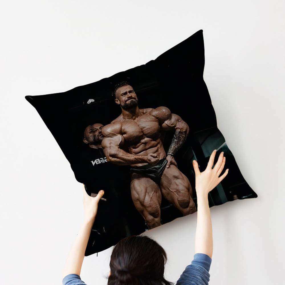Fitness Motivation Pillow Cover for Bedroom Room and Living Room Sofa Decorative Cushion Cover