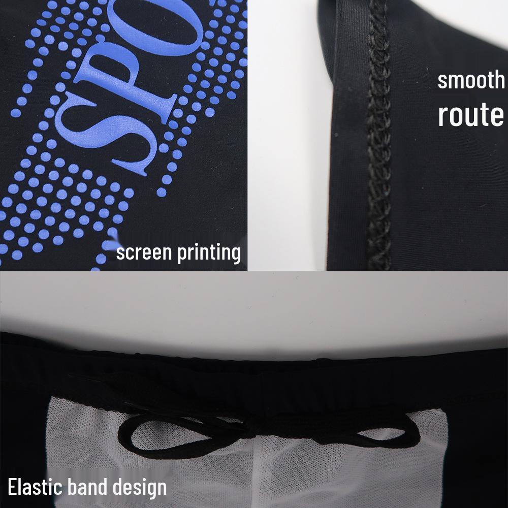 Men's Quick-Dry Swim Trunks & Boys' Sport Briefs - Anti-Embarrassment, Summer Edition