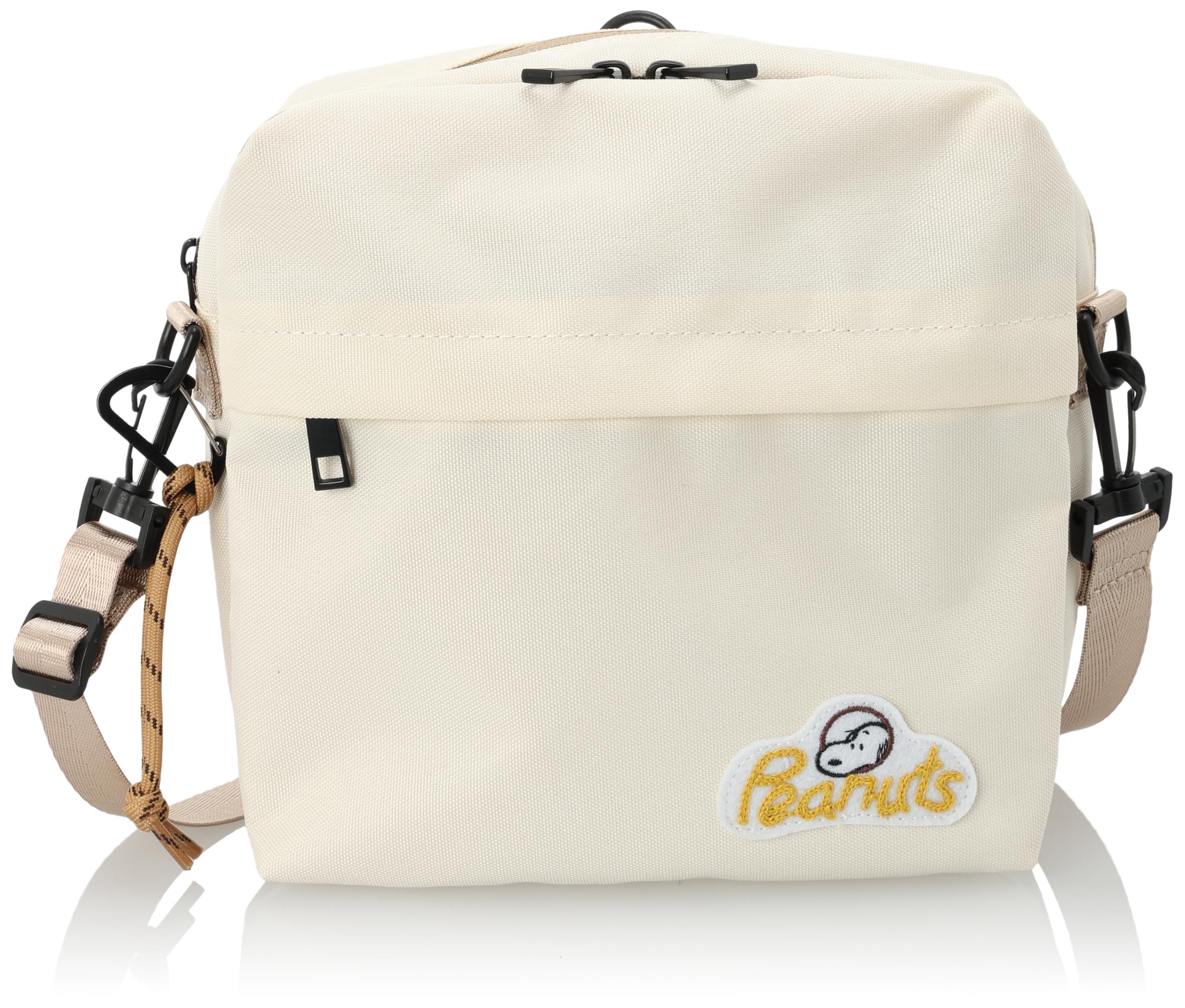 

Shoulder Square Shoulder Double 2 Water Environmentally Friendly For Commuting to Cute Ivory [Snoopy] Bag, Bag, Layer, Assorted, Rooms, Repellent,