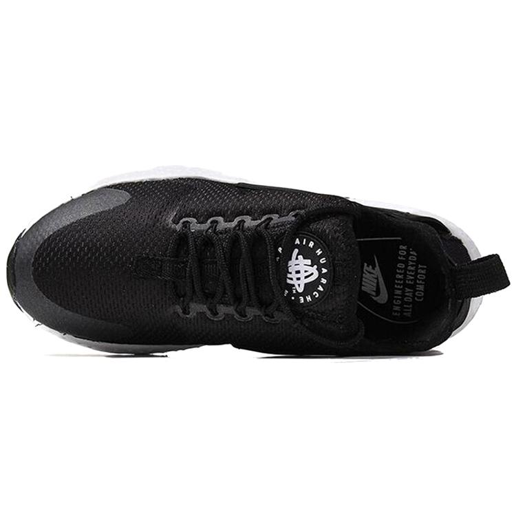 New Nike Air Huarache Run Ultra Black Black Black White Women's 819151-008