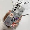 M-Myke TowerS Singer Phone Case For Samsung Galaxy S25 Edge S24 S23 S22 S21 S20 Ultra Funda Silicone Silver Cover