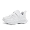 Children's School Little White Shoes Sports Shoes Autumn and Winter New Leather Waterproof Boys Running Shoes Girls Casual Shoes