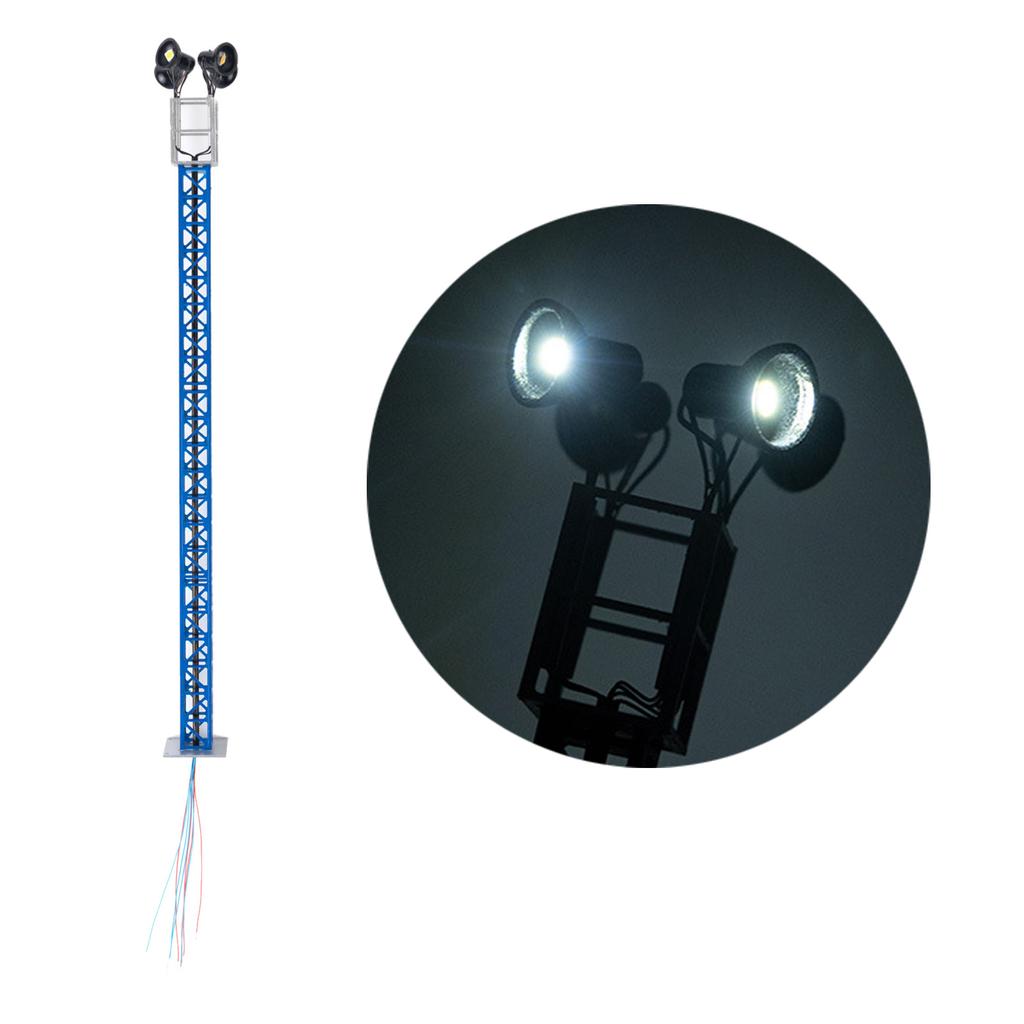 Model Railway Lamp Warm Light Multi-color Post Sand-table Exercise HO Scale 1:87 Scale for Sand-table Exercise