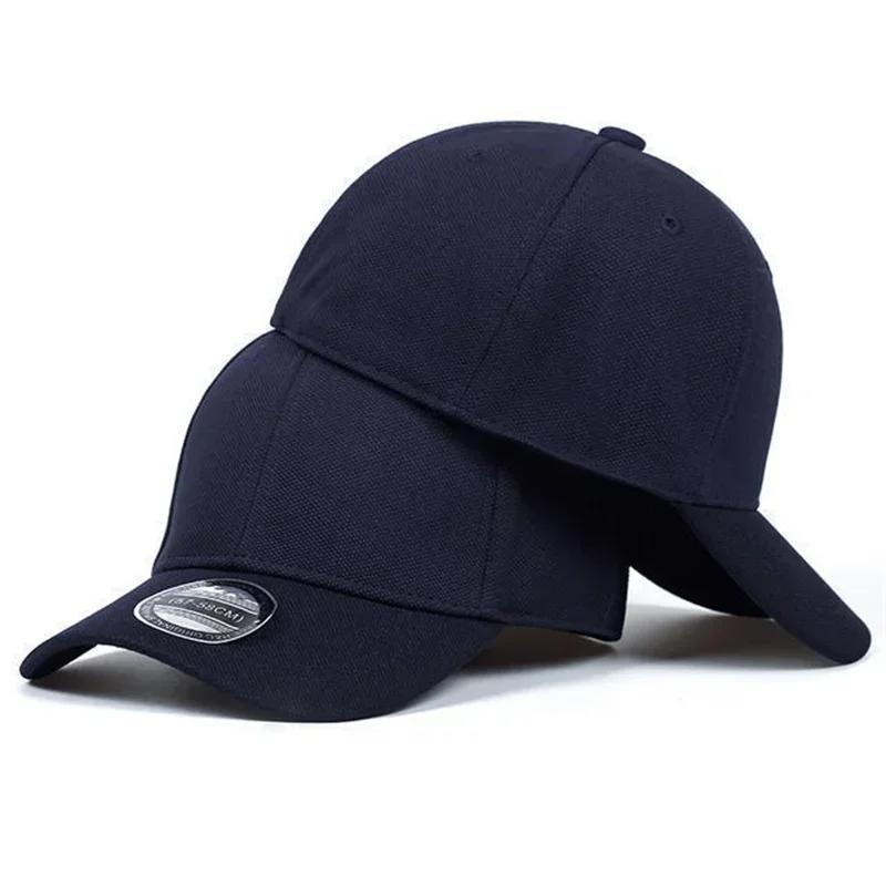High Quality Baseball Cap Man Fitted Closed Full Cap Mesh Cap Outdoor Breathable Sports Cotton Sun Male TruckerHat Gorras Hombre