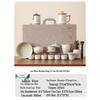 Ru Ware Ceramic Kung Fu Tea Set with Xishi Pot