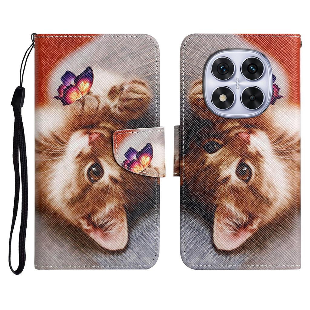 For Xiaomi Redmi Note 14 Pro+ 5G/Note 14 Pro 5G/Note 14 Pro 4G/Poco X7 5G Case Pattern Printing Leather Phone Cover