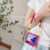 Phone Case For Motorala Moto Razr 40 50 Ultra Cute Candy Solid Protective Cover With Wrist Strap Slim