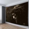 2D Christian Faith Tapestry Jesus Crown of Thorns Home Background Decor