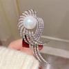 Elegant Luxury Brooch: Versatile and Exquisite Pin for Suit Jackets - Japanese and Korean Inspired Design