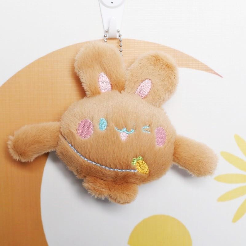 

Cute Little Rabbit Pendant Plush Toy Doll School Bag Hanging Keychain Rag Doll Gift