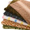50X160Cm Wide Leopard Print Velboa Short Fur Pile Upholstery Clothing Polyester Soft Faux Fur Fabric Diy Handmade Sewing Fabric
