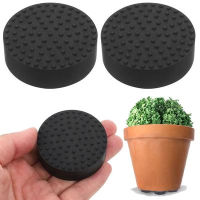 1/4Pcs Movable Flower Pot Feet Risers Natural Rubber Non-Slip Flower Plant Pot Base Inserts Large Pots Gardening Supplies