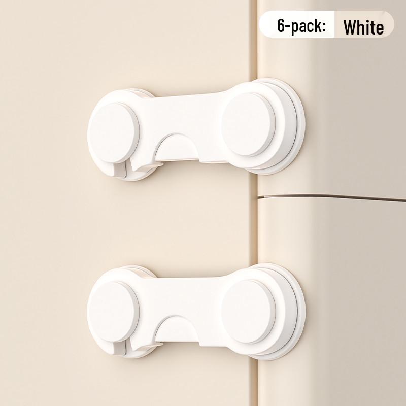 Child Safety Drawer and Door Lock - Anti-Pinch, Anti-Open Protection for Cabinets and Refrigerators