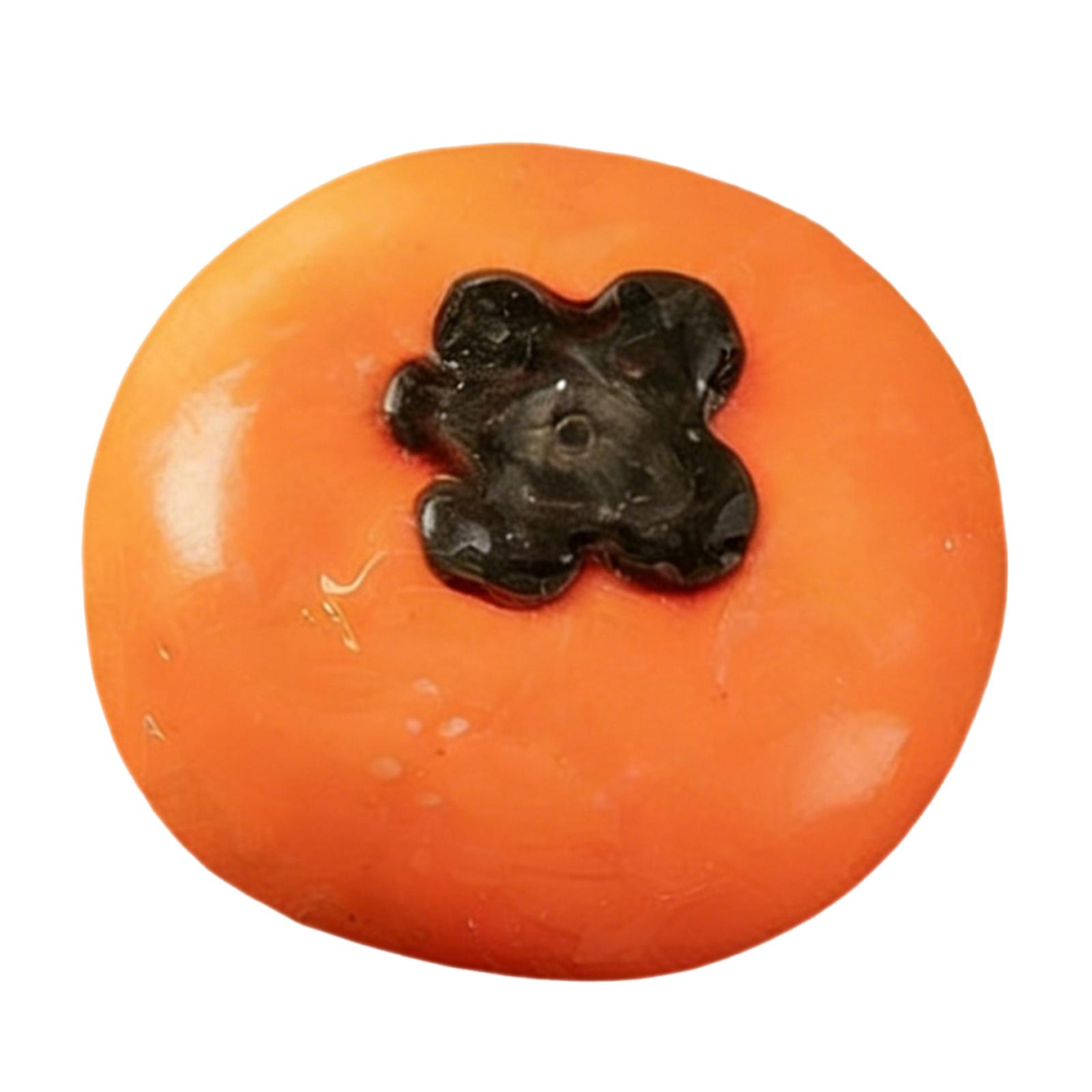 

Fluid Persimmon-shaped Stress Relief Toy, Squeezeable